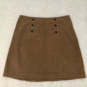 Brown skirt